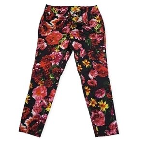 ECI Floral Cropped Pants